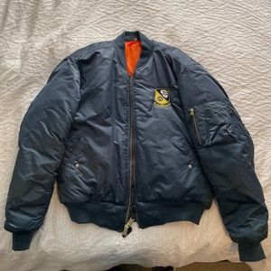 Blue Angels Bomber Jacket Vintage style